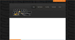 Desktop Screenshot of ferrellexcavatinginc.com